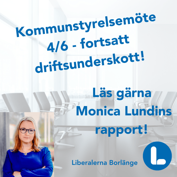 Kommunstyrelse juni 2024 med fokus på ekonomiska&nbsp;läget