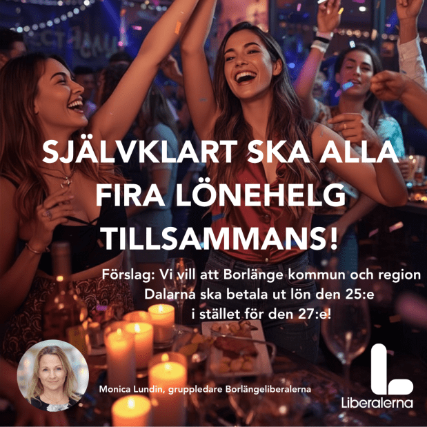 Förslag:  Ändra löneutbetalningsdag i Borlänge kommun till den&nbsp;25:e